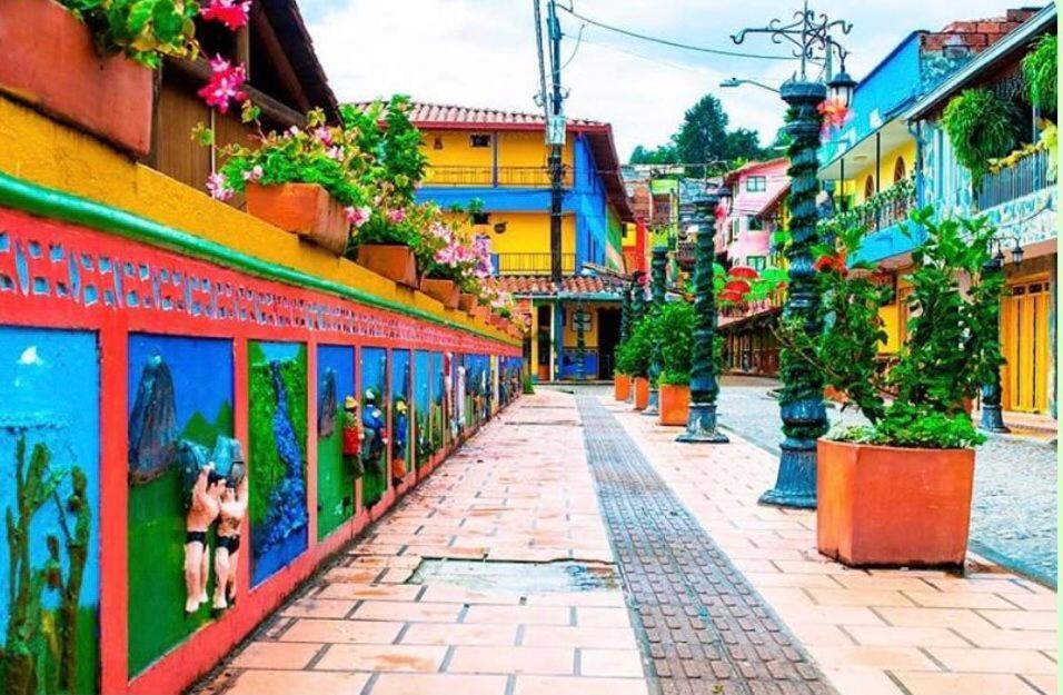 Ferienwohnung La Plazoleta Apartamento Guatapé Exterior foto